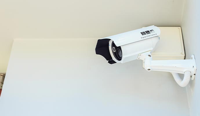 cctv installed in the house