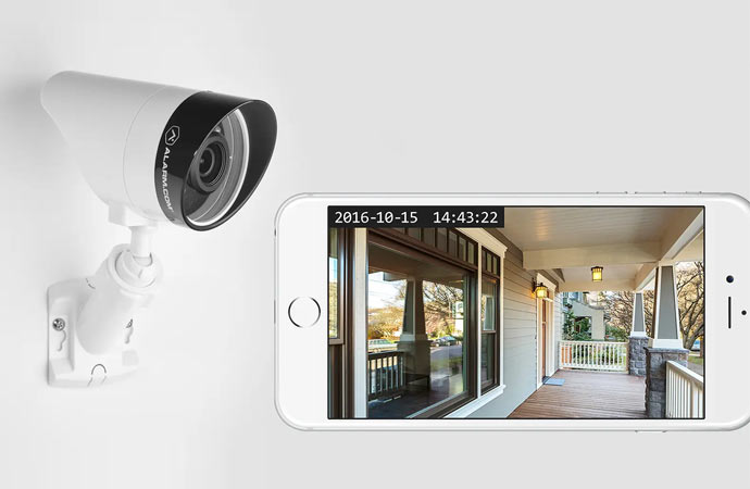 Outdoor Camera Installation by Advanced Systems Alarm