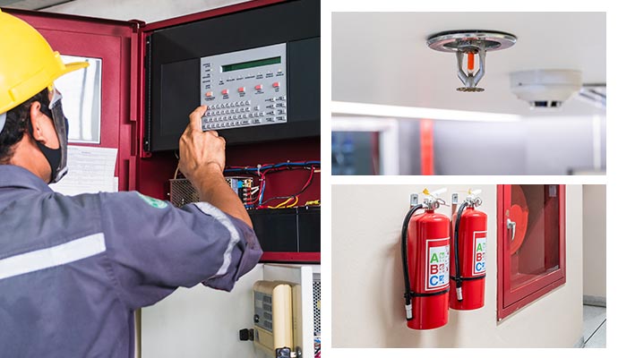 fire alarm system in Fort Worth