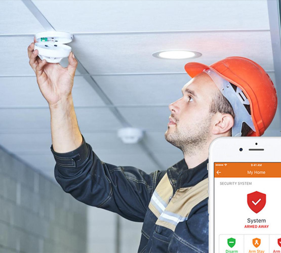 Fire Alarm application interface