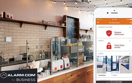 security system controlling by smartphone