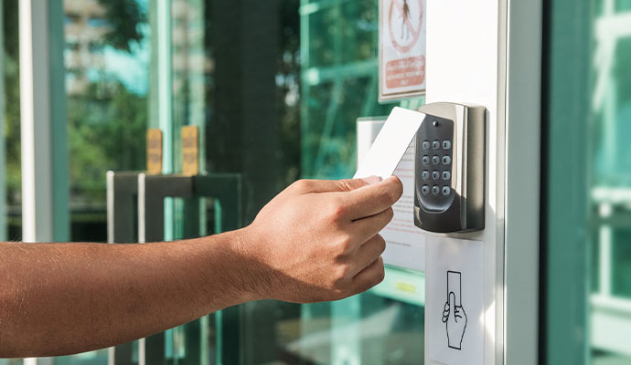 Touchless Door System Installation